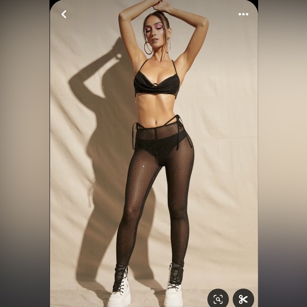 Oh Polly Embellished Mesh Set